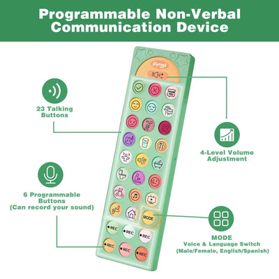 AAC Communication Device - Bilingual for Autism Support