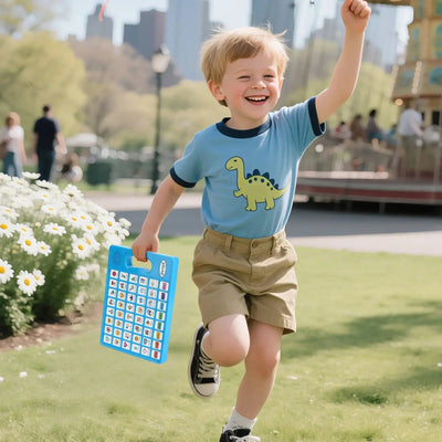 Fidtoy Planche d'apprentissage en bois des formes et des chiffres – Jouet éducatif pour les enfants de 3 ans et plus