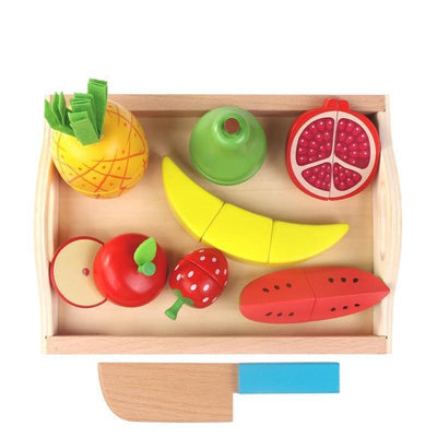 Wooden Food Pretend Play Set