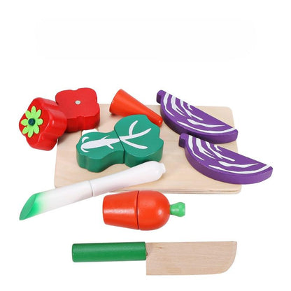 Wooden Food Pretend Play Set