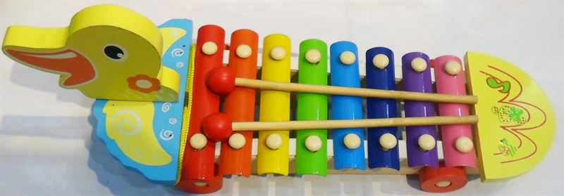Wooden Peacock Xylophone