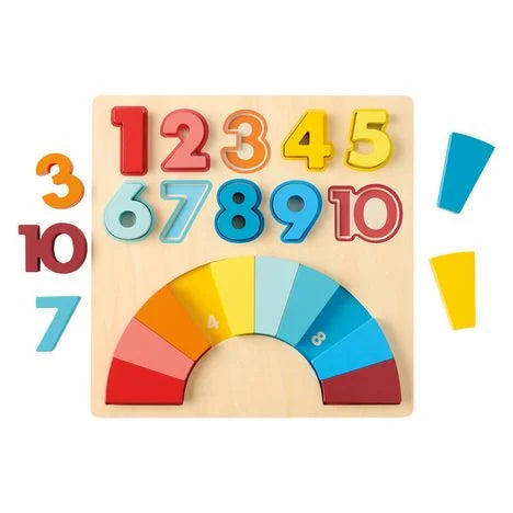 Learning Alphabet and Number Woden Puzzle Set of 2 Value Bundle Kit