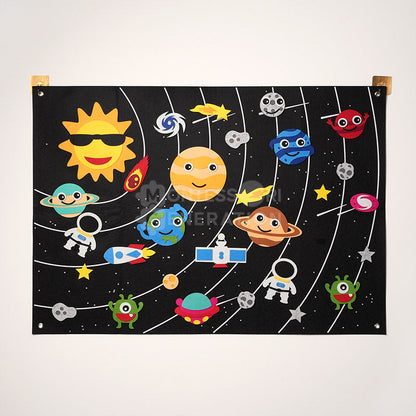 Montessori Learning Felt Board