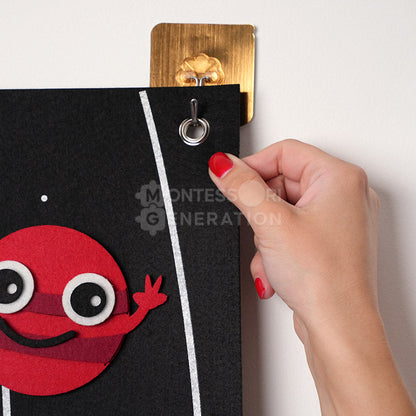 Montessori Learning Felt Board