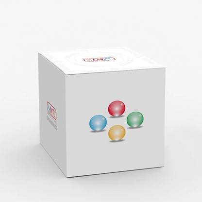 LED Glowing Balls - Light-Up Balls for Magnetic Tile Marble Runs and Sensory Play