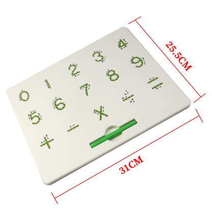 123 Numeric Magnetic Writing Tab