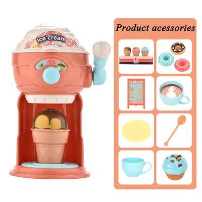 Ice Cream Maker Set™ - Kleine Ijsmeesters - Ijsmachine Speelgoedset
