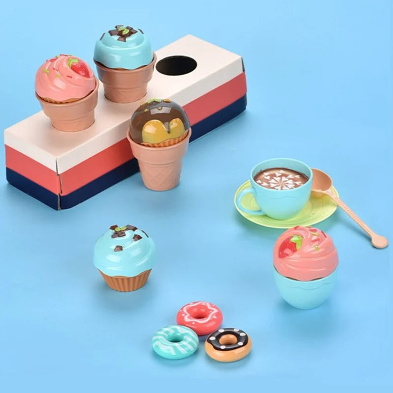 Cafe Set™ - Barista & Pâtissier en herbe - Set de jeu Café et Boulangerie