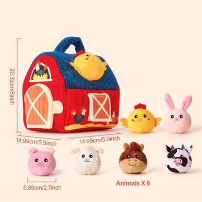Montessori Old MacDonald's Plush Farm