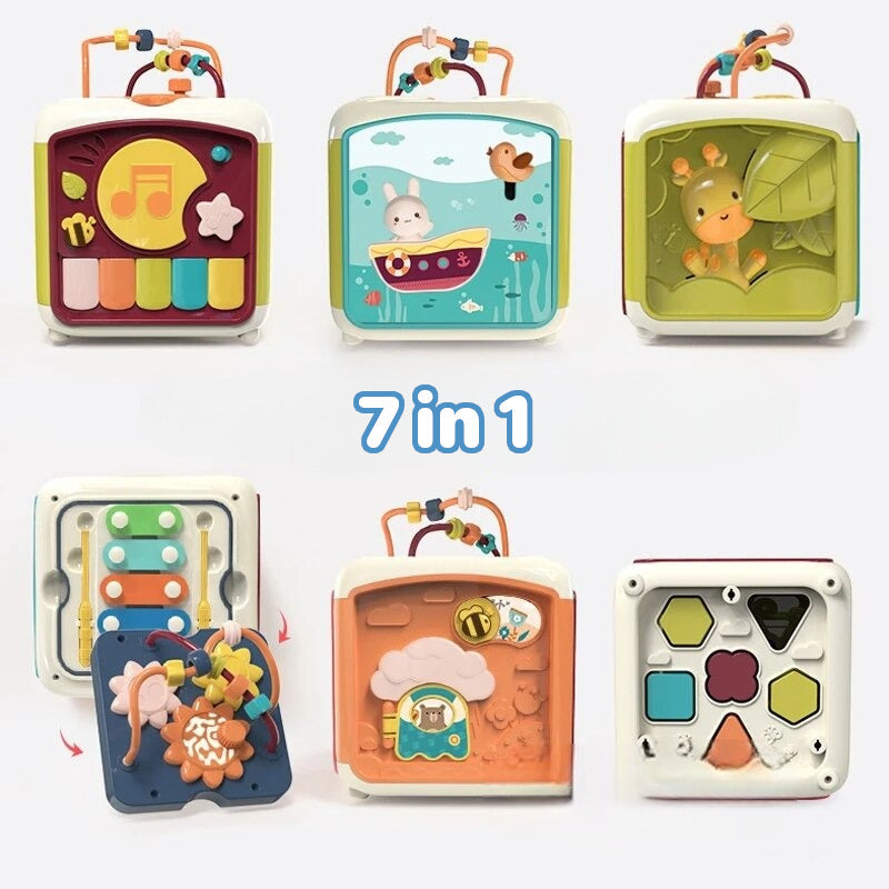 Montessori 7 in 1 Cube