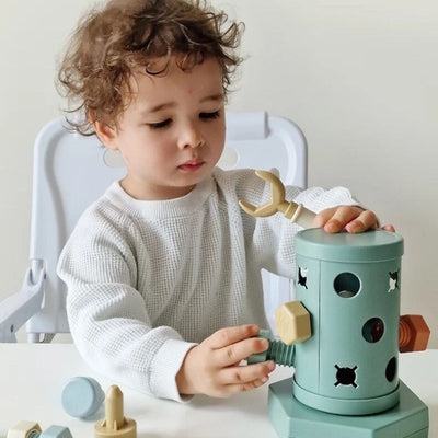 Montessori Technical Cylinder Screw and Unscrew