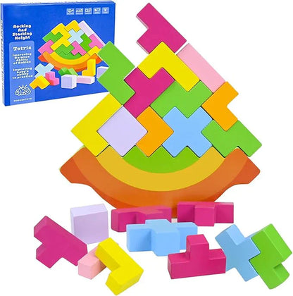 Rocking Tetris Puzzle Toy