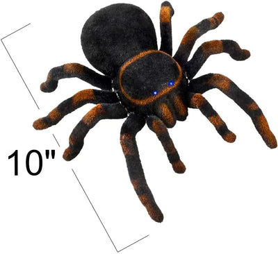 Fidtoy Jouet Araignée Tarentule Télécommandée – Araignée réaliste qui bouge pour enfants de 8 ans et plus