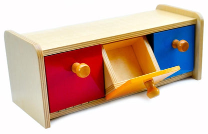 Montessori Box with Bin Toddler Activity Toy