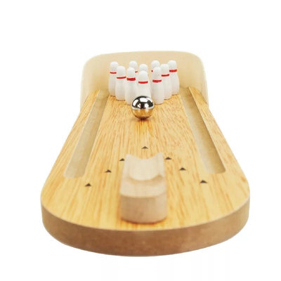 Mini Wooden  Bowling Game-Fine motor skills toys