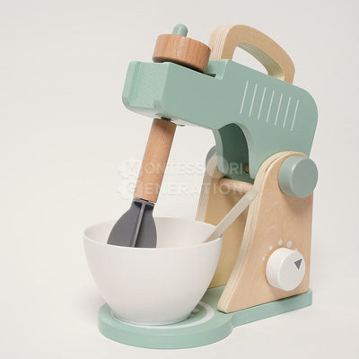 Fidtoy Wooden Mixer Toy Set for Kids 3+ Pretend Kitchen Play