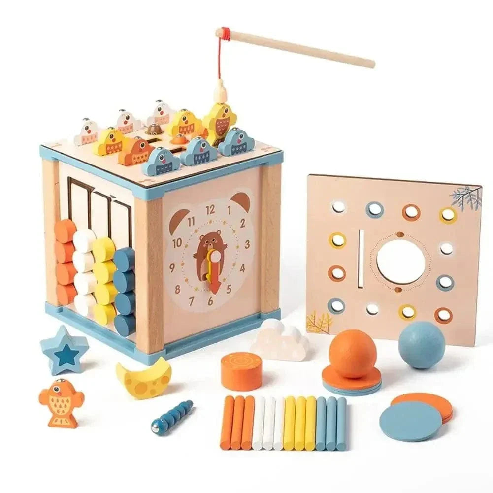 Cubo de actividades Montessori
