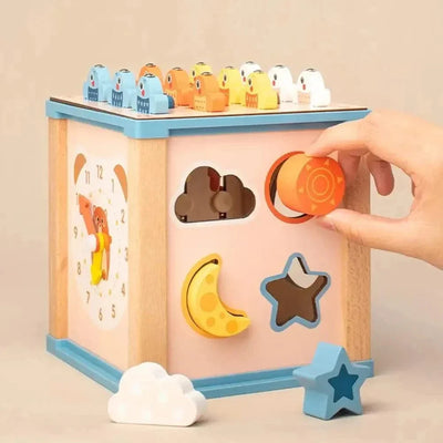 Cubo de actividades Montessori