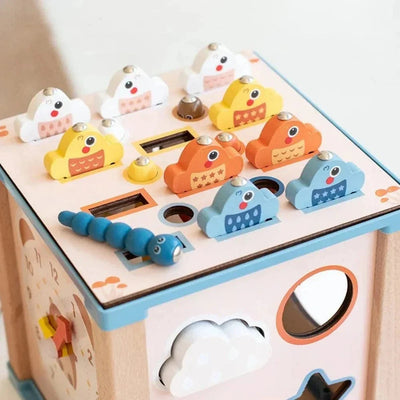 Cubo de actividades Montessori