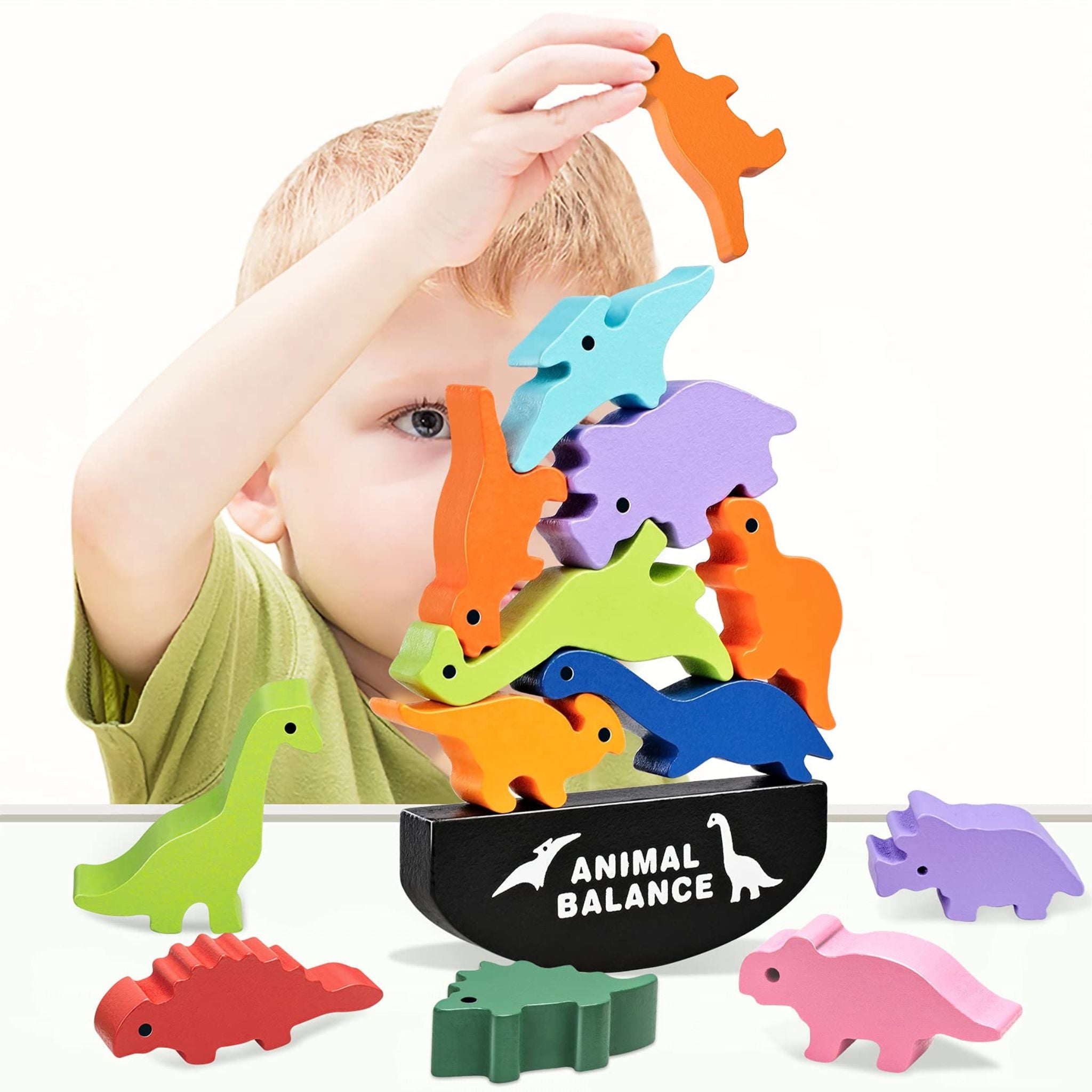 Montessori Animal Balance Blocks