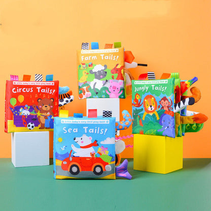 Montessori Animal Tails Soft Book