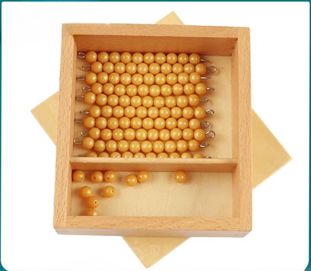 Montessori Beads for Tens Board