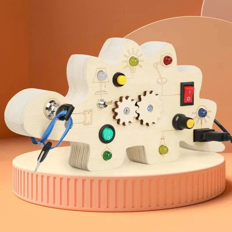 Fidtoy Montessori Tablero de Botones