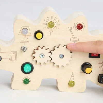 Fidtoy Montessori Tablero de Botones