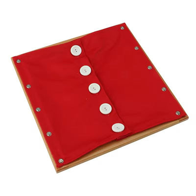 Montessori Dressing Frame - Button | Practical Life Material