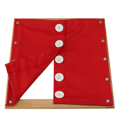 Montessori Dressing Frame - Button | Practical Life Material