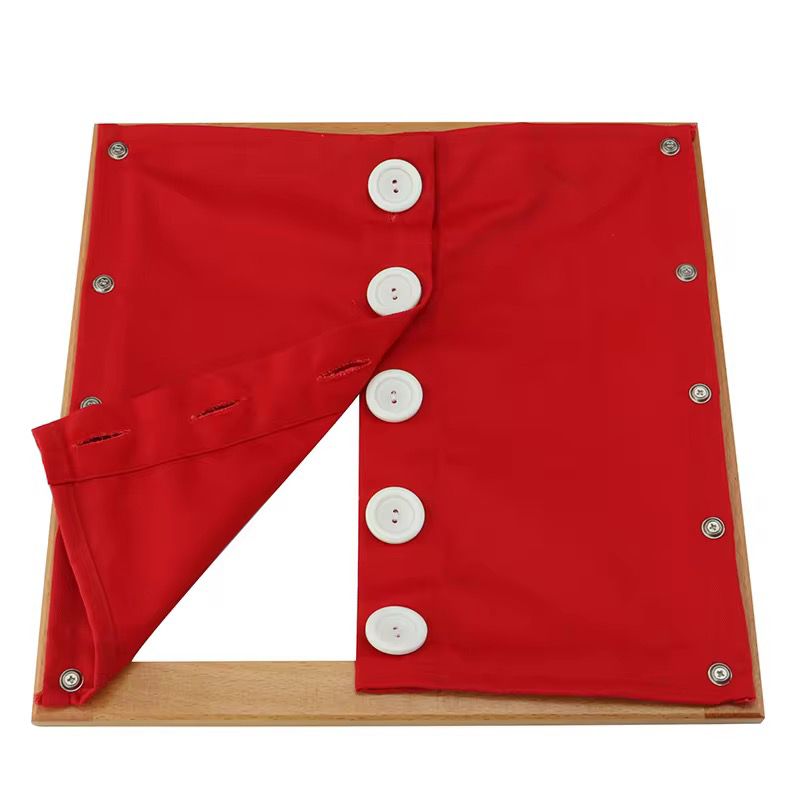 Montessori Dressing Frame - Button | Practical Life Material