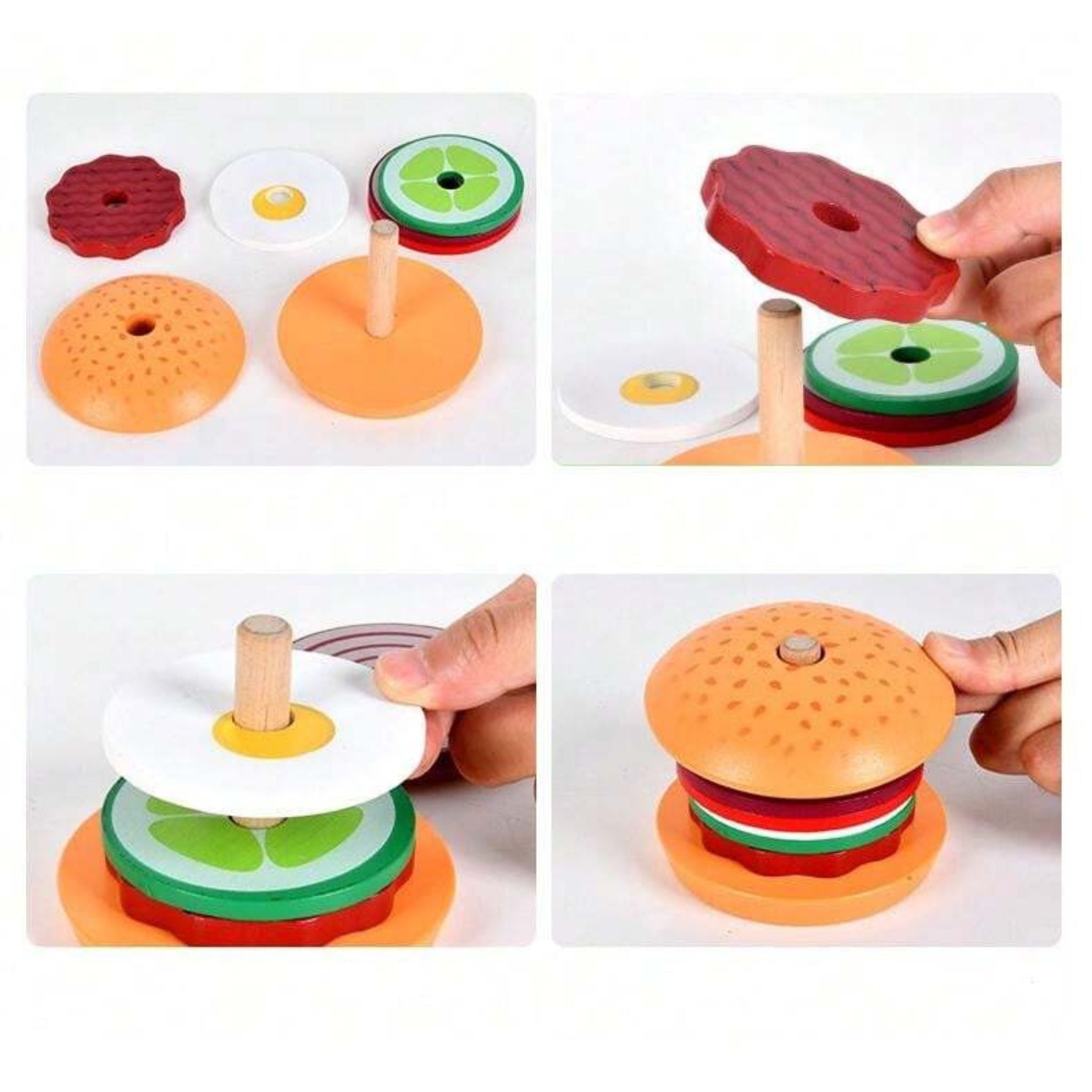 Montessori Hamburger Builder