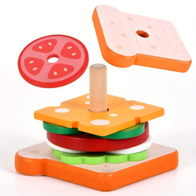 Constructor de hamburguesas Montessori