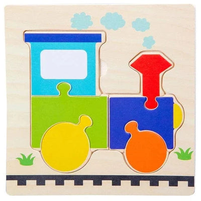 Fidtoy Montessori Happy Puzzles