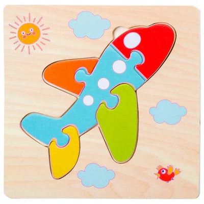Fidtoy Montessori Happy Puzzles