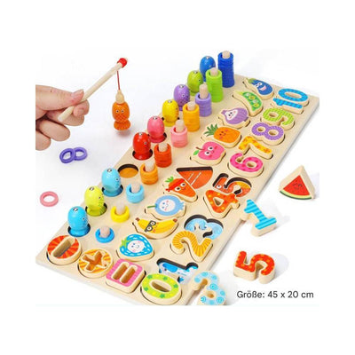 Puzzles en bois Montessori pour bébés et jeunes enfants