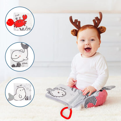 Montessori Marine Animals Cloth Book