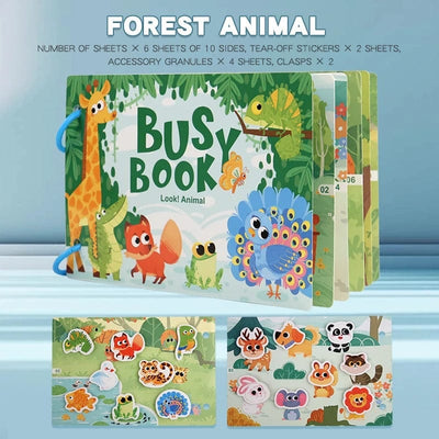 Libro de juegos Montessori