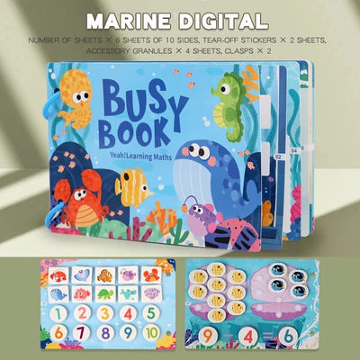Libro de juegos Montessori