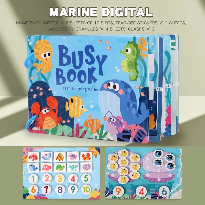 Libro de juegos Montessori