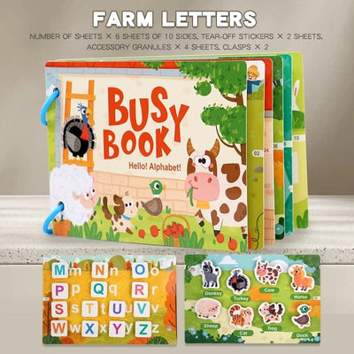 Libro de juegos Montessori