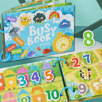 Libro de juegos Montessori