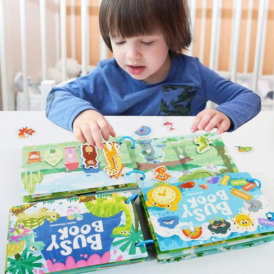 Libro de juegos Montessori
