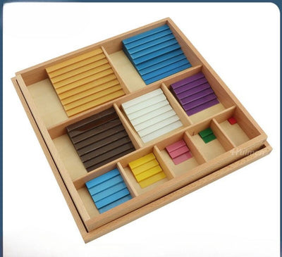 Montessori Pythagoras Square (Decanomial Square) Sensorial Material