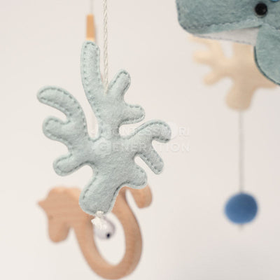 Fidtoy Ocean Baby Crib Mobile for Newborns 0+ Nursery Hanging Decor