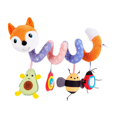 Baby Spiral Toy™ - Autostoel & Kinderwagen Speelgoed