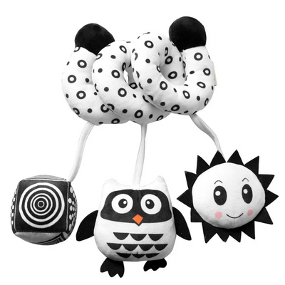 Baby Spiral Toy™ - Autostoel & Kinderwagen Speelgoed