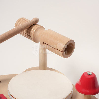 Fidtoy Wooden Percussion Set for Kids – Musical Instrument Toy 3+