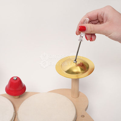 Fidtoy Wooden Percussion Set for Kids – Musical Instrument Toy 3+