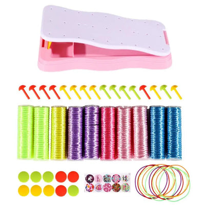 Craft Kids – Creativo y Educativo – Set para Tejer Pulseras para Niños